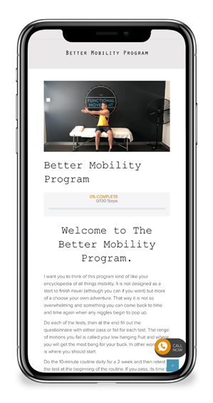 Better Mobility Program Online by The Functional Movement Club